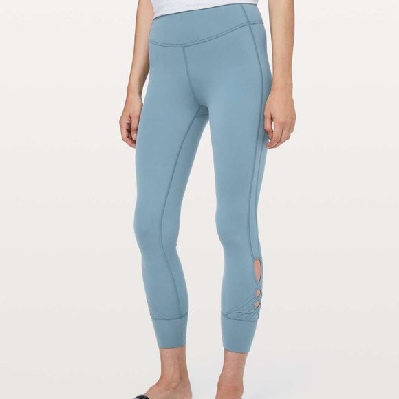 lululemon athletica Pants - Lululemon Melodic Movement Pant, NULU, Slate Blue, 8